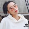 CHANEL New Nylon Polarized Sunglasses, Frameless Diamond-Cut Design with Enhanced Texture, Elegant Feminine Style Suitable for Both Large and Small Faces