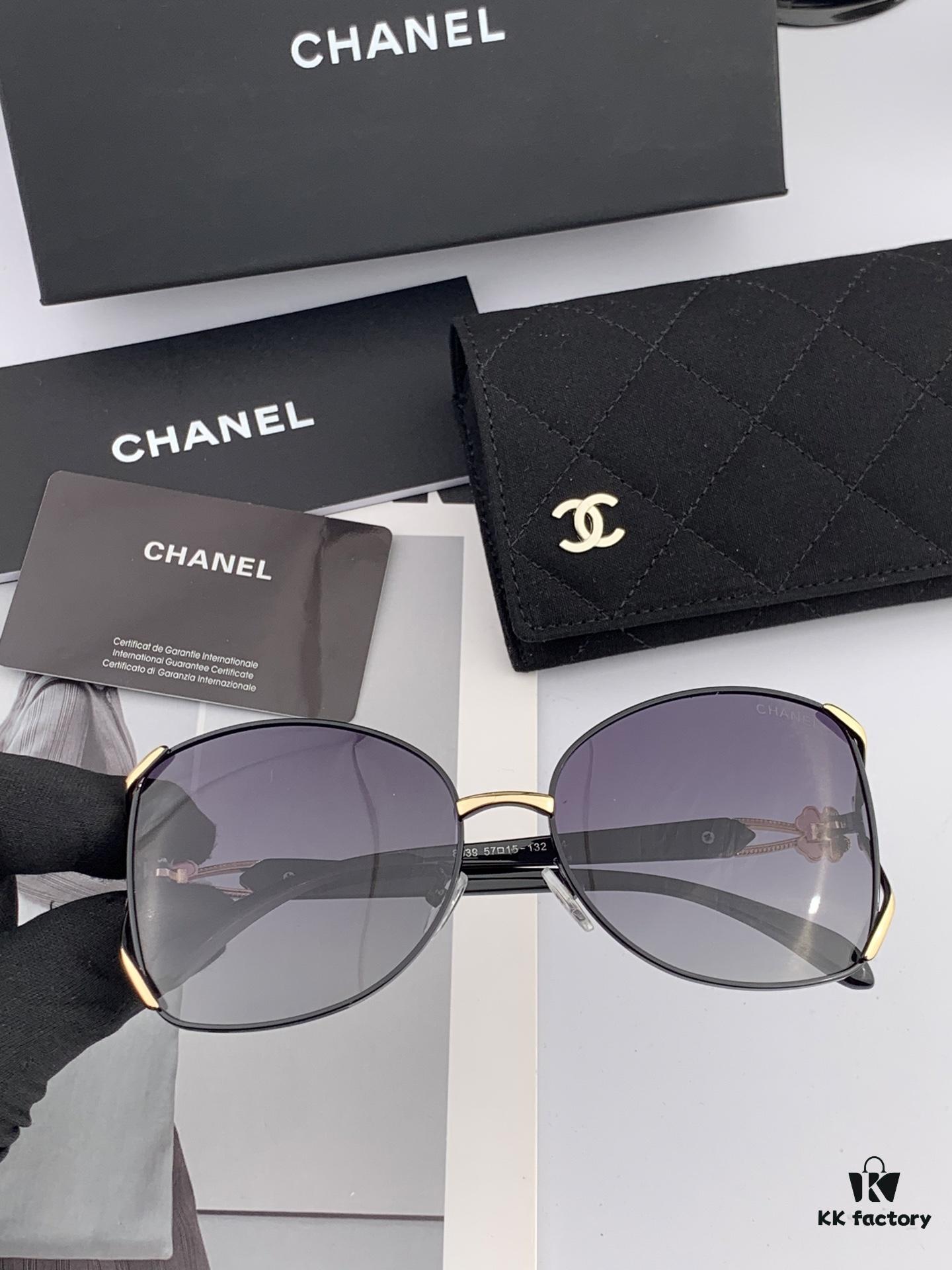 6931f79f3a89a121ed548fc9 CHANEL 2025 New Camellia Trendy Fashion Round Frame Sunglasses Comfortable Wear Influencer Style Shades Model: CH9803