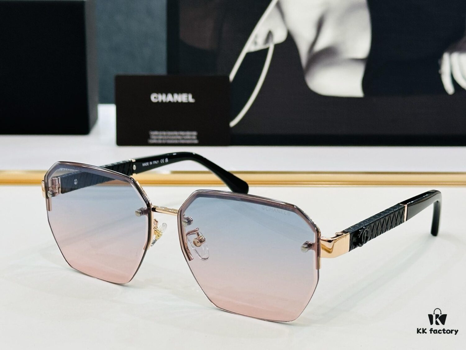 6931f7a03a89a121ed548fd1 CHANE*/Xiangjia MODEL: CH6060S Size: 63□17-145 Nail Art Heart J Sunglasses