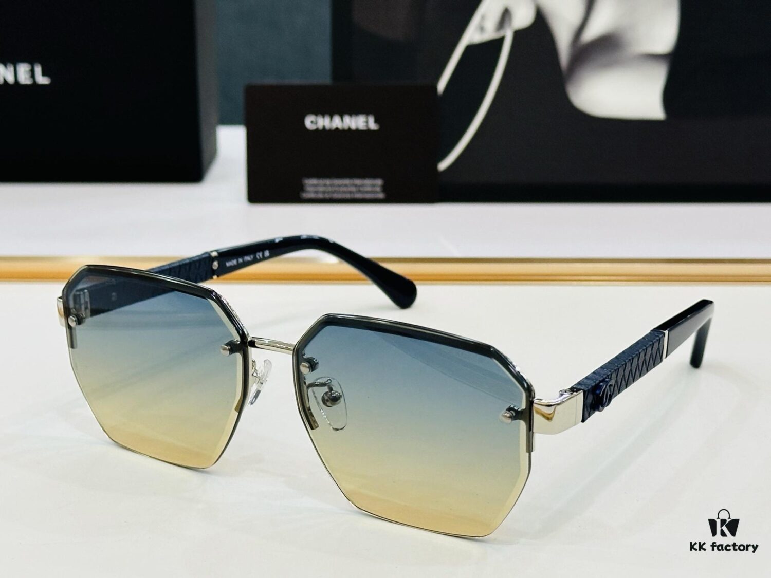 6931f7a03a89a121ed548fd3 CHANE*/Xiangjia MODEL: CH6060S Size: 63□17-145 Nail Art Heart J Sunglasses