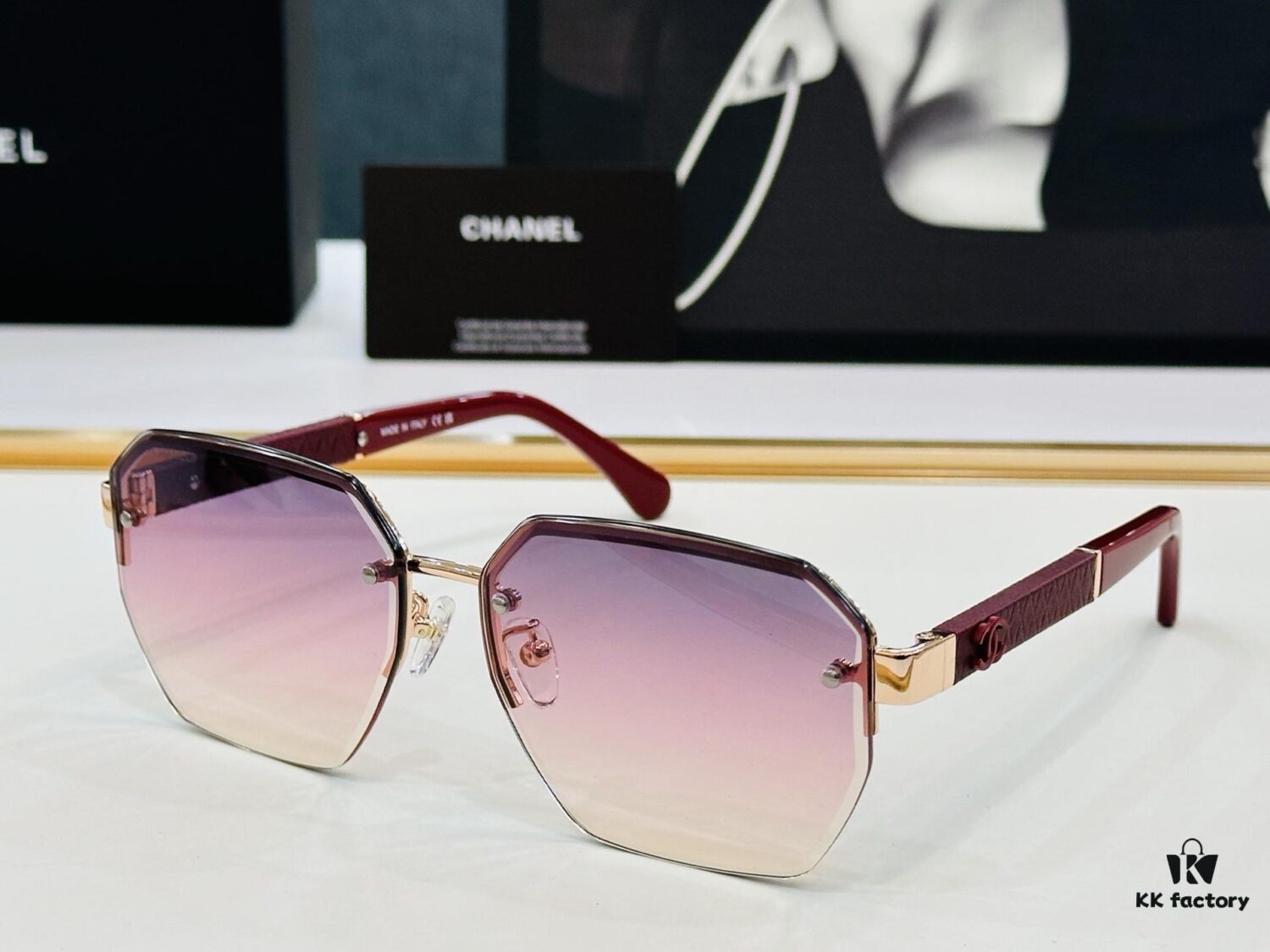 6931f7a03a89a121ed548fd4 CHANE*/Xiangjia MODEL: CH6060S Size: 63□17-145 Nail Art Heart J Sunglasses