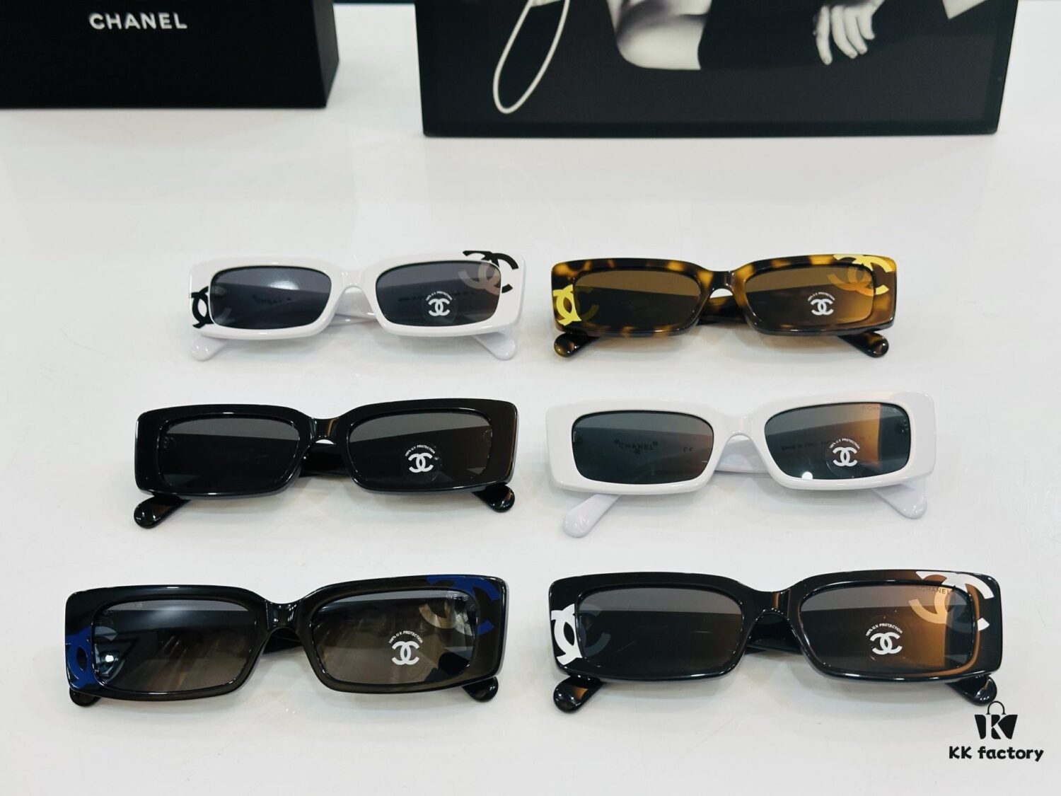 6931f7a13a89a121ed548fe0 CHANEXIANGJIA Model 71473A Size 56-16-135 Sunglasses, Perfect Quality, Unique Design, Suitable for All Face Types