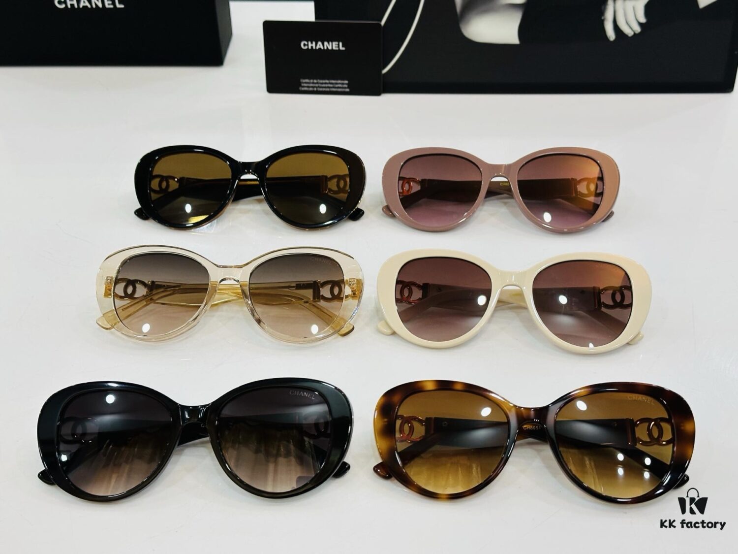 6931f7a23a89a121ed548ff2 CHANE*/Xiangjia MODEL:CH8051 Size: 51□21-145 Sunglasses