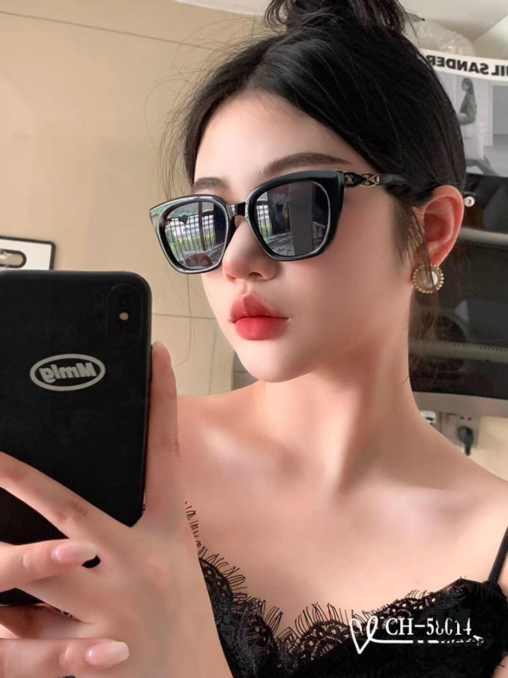 6931f7a63a89a121ed549029 CHANEL France - POLARIZED HD RESIN LENSES TR FRAME LIGHTWEIGHT SUNGLASSES MODEL 58014