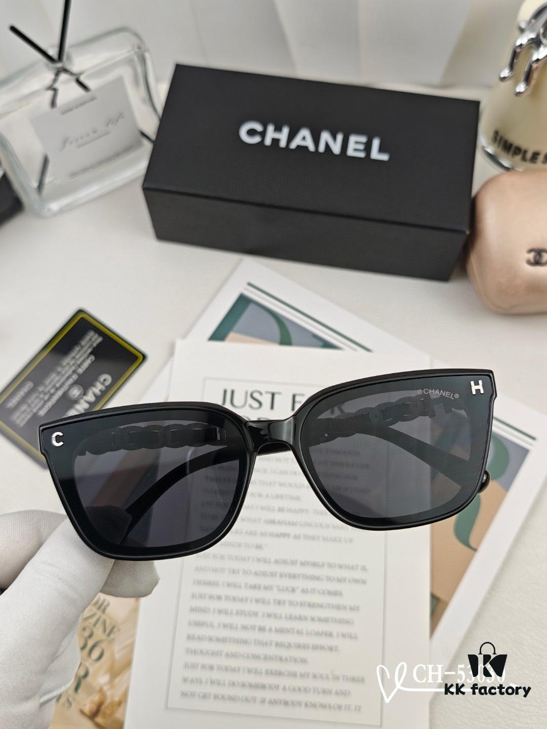 6931f7a63a89a121ed549037 Chanel - New Lightweight Chic Sunglasses with Polarized HD Lenses, TR Frame for Comfortable Wear