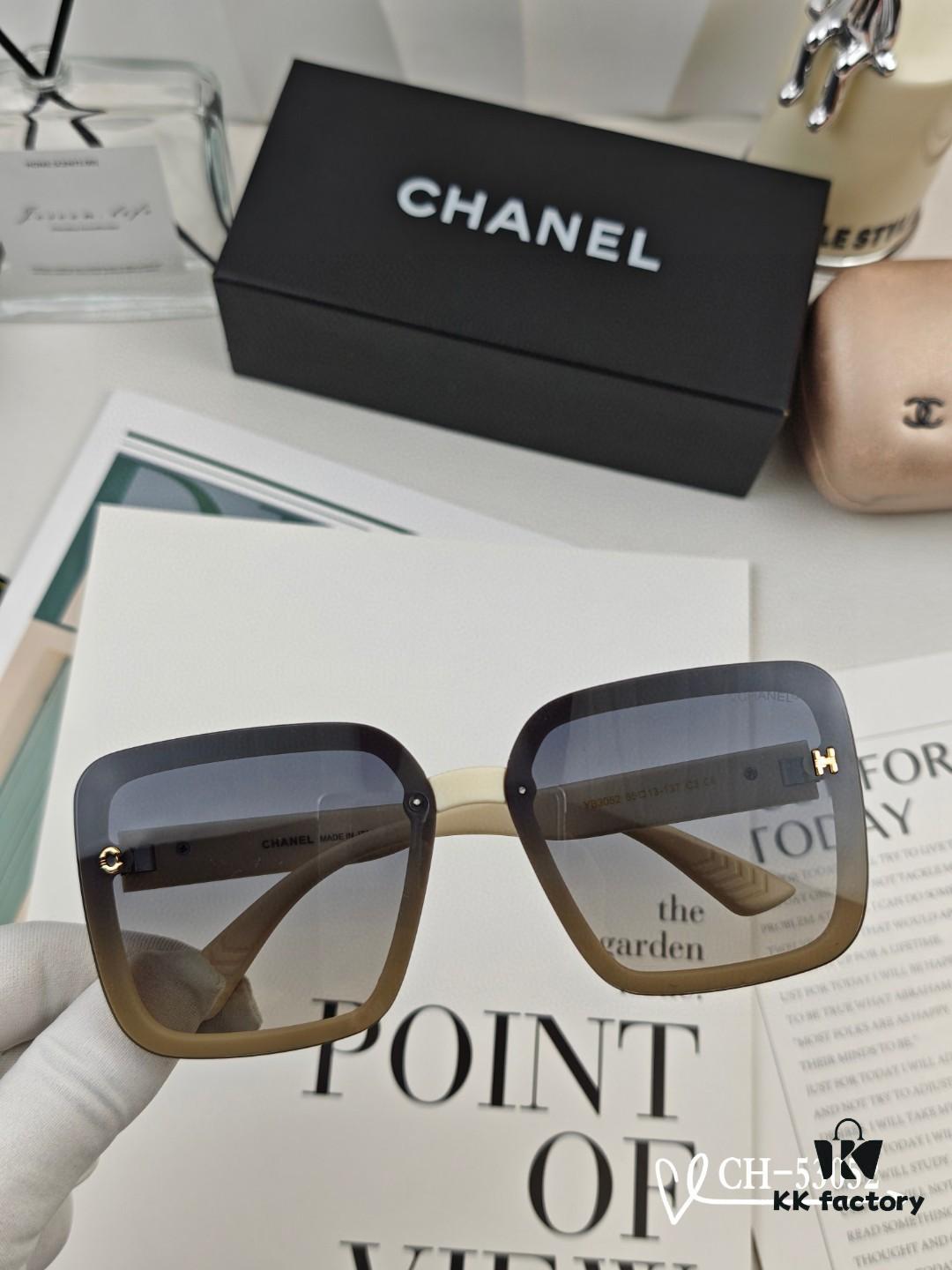 6931f7a83a89a121ed54904b CHANEL France - POLARIZED HD Resin Lens Sunglasses, TR Frame Lightweight Comfortable Wear, Size 63-17-140