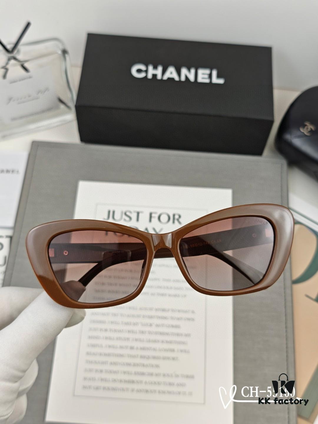 6931f7b03a89a121ed5490bf CHANEL - New Mini CHANEL Sunglasses with Polarized HD Lenses, Lightweight TR Frame for Comfortable Wear, Ideal for Travel, Driving and Outdoor Fashion