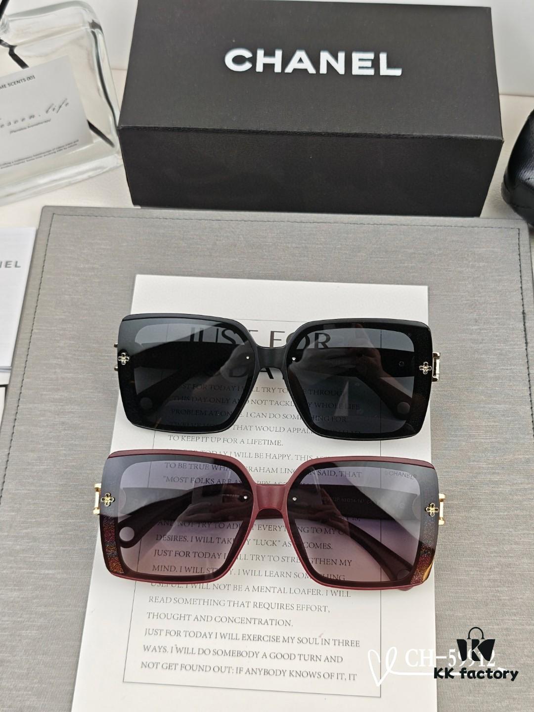 6931f7b13a89a121ed5490cc CHANEL - New Lightweight Chic Sunglasses with Polarized HD Lenses, TR Frame for Comfortable Wear