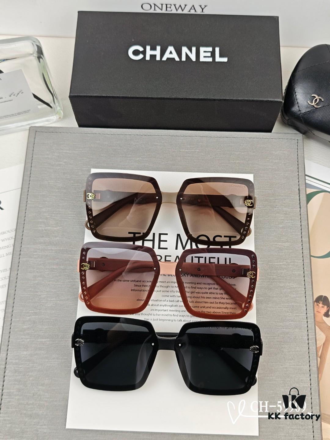 6931f7b23a89a121ed5490de Chanel - New Lightweight TR Frame Sunglasses with Polarized HD Lenses, Model 59909