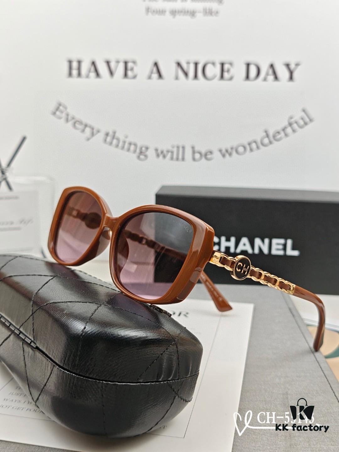 6931f7b33a89a121ed5490eb Chanel - Lightweight TR Frame Sunglasses with Polarized Lenses, Model 55143