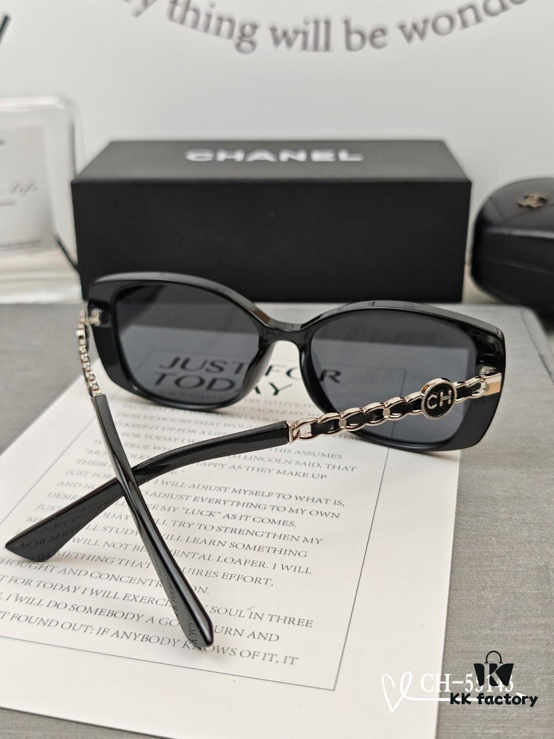 6931f7b33a89a121ed5490ee Chanel - Lightweight TR Frame Sunglasses with Polarized Lenses, Model 55143