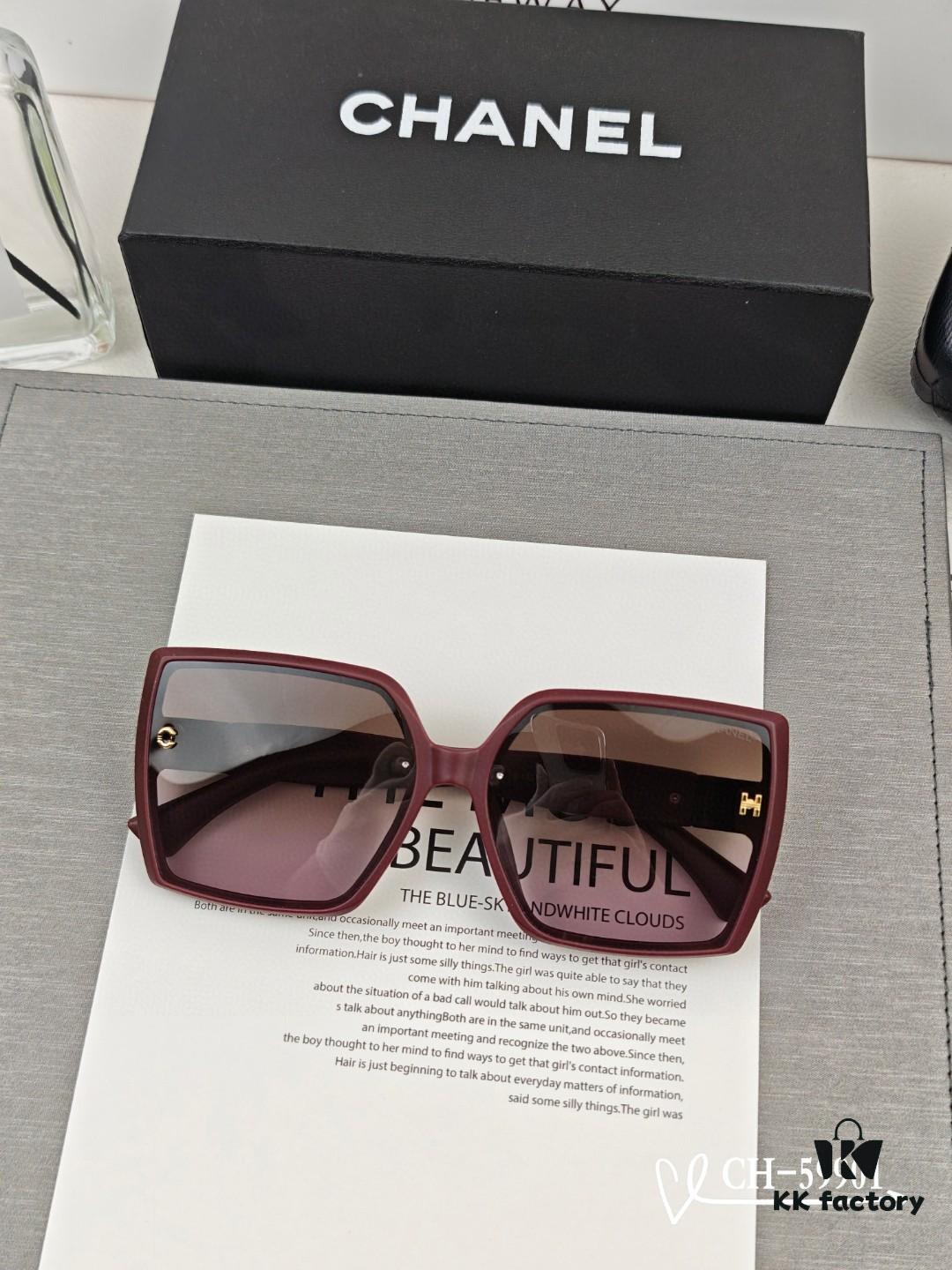 6931f7b43a89a121ed5490fe CHANEL France - New Lightweight TR Frame Sunglasses with Polaroid HD Lenses, Stylish and Comfortable Design for Travel and Daily Wear