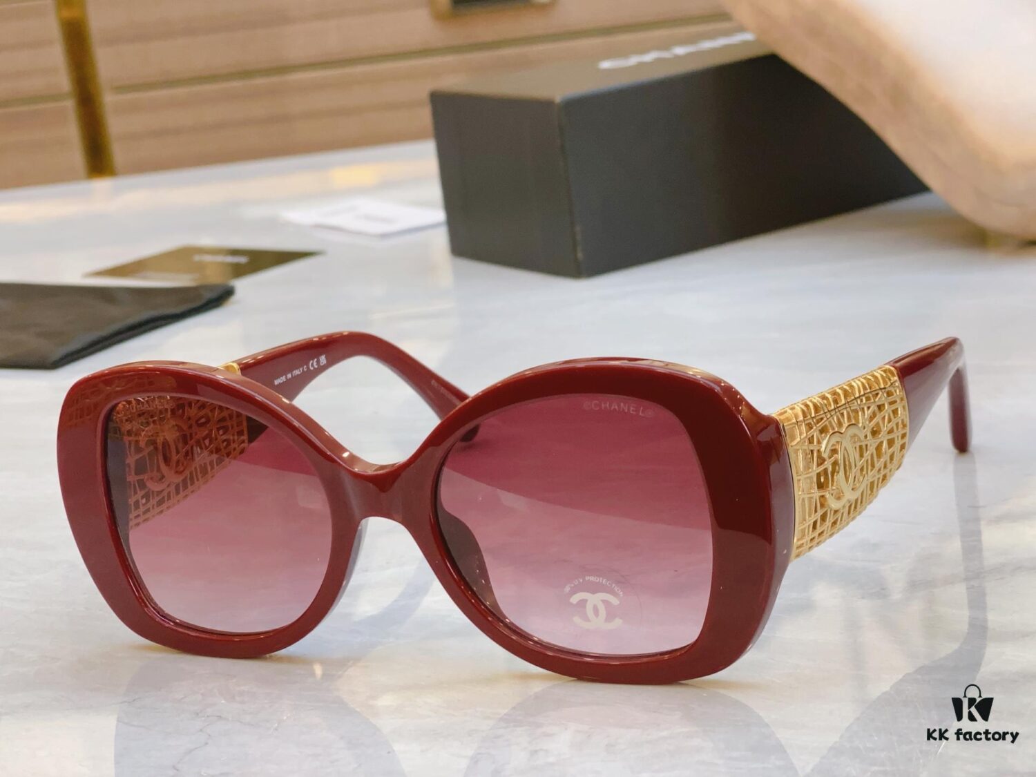 CHANE* Chanel New Model Sunglasses 🕶️🕶️, MODEL: CH5531, SIZE: 53-20-140