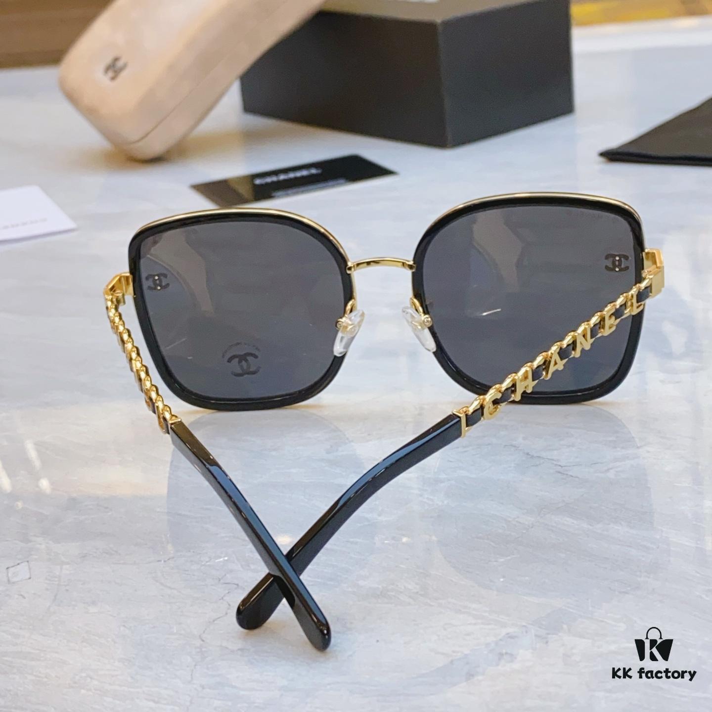 CHANE* Chanel New Model Sunglasses 🕶️🕶️, MODEL: CH5422B, SIZE: 57-21-145