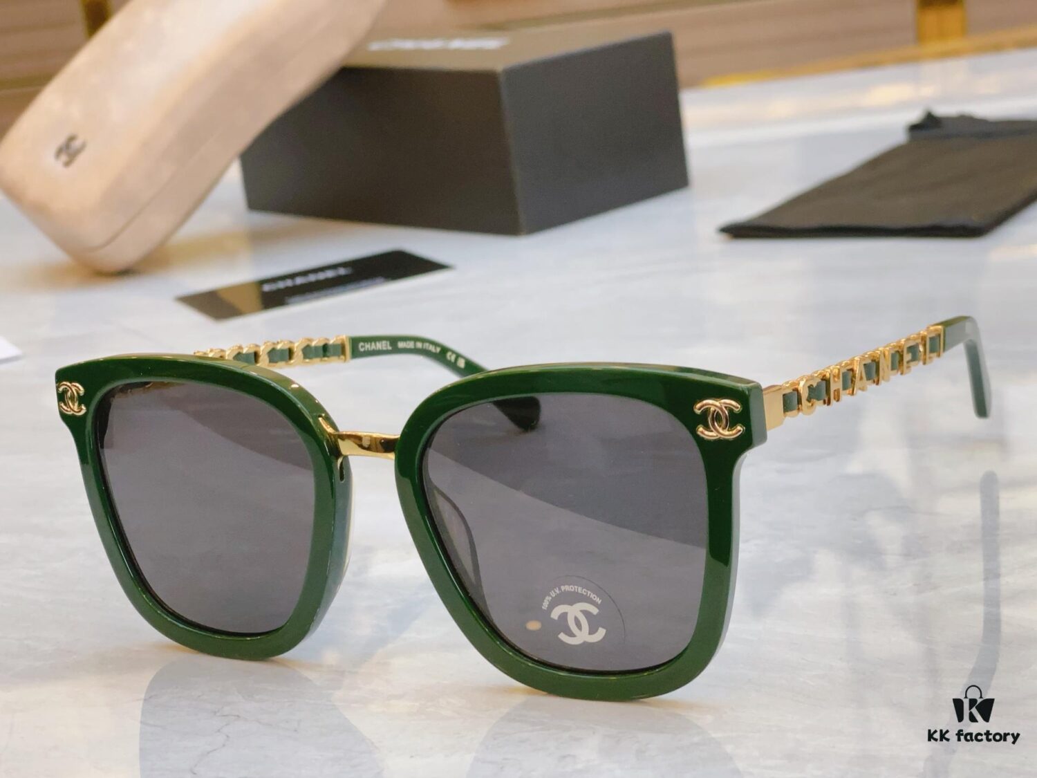 CHANE* Chanel New Model Sunglasses 🕶️🕶️, MODEL: CH8030, SIZE: 54-22-145