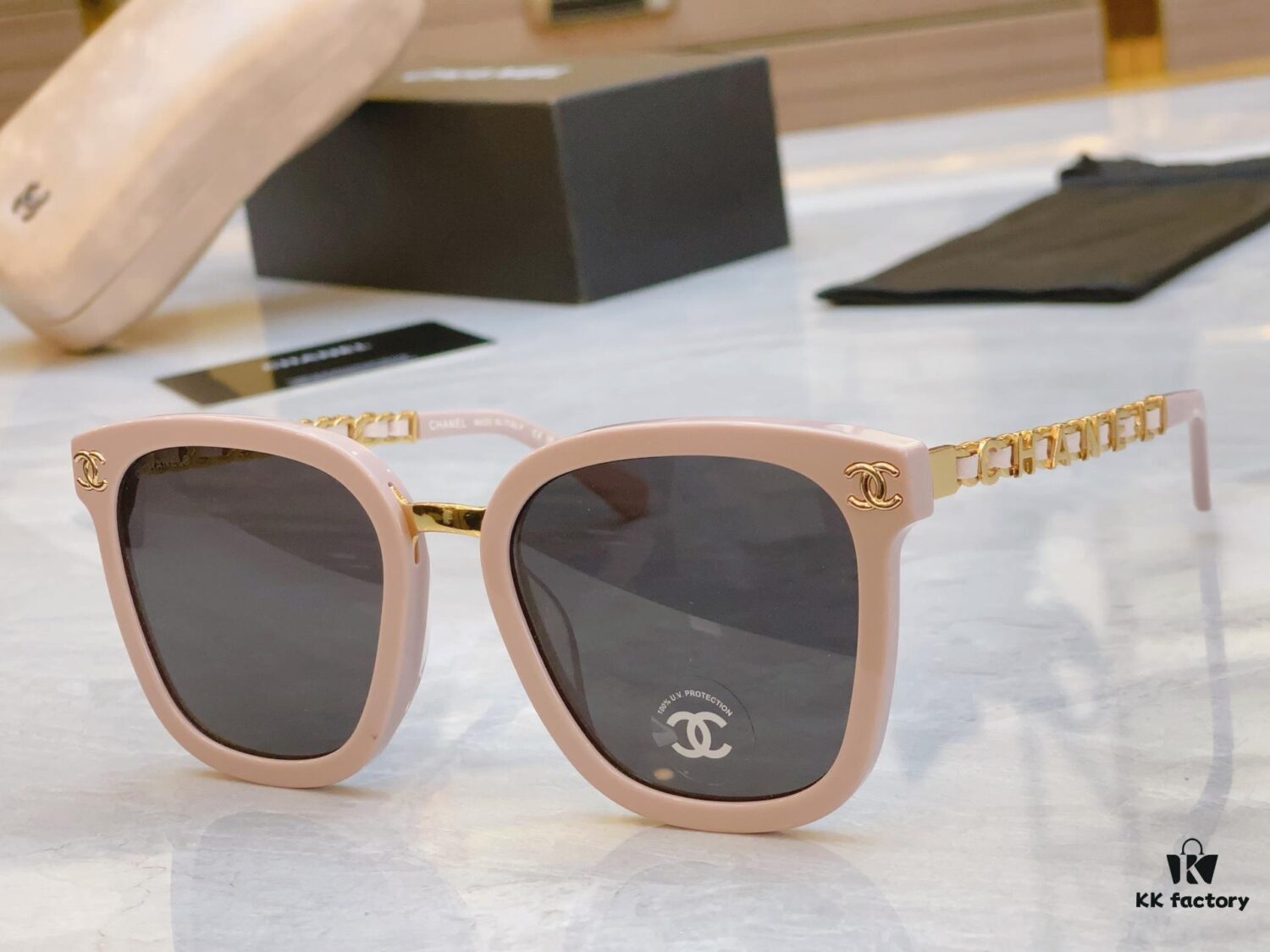 CHANE* Chanel New Model Sunglasses 🕶️🕶️, MODEL: CH8030, SIZE: 54-22-145