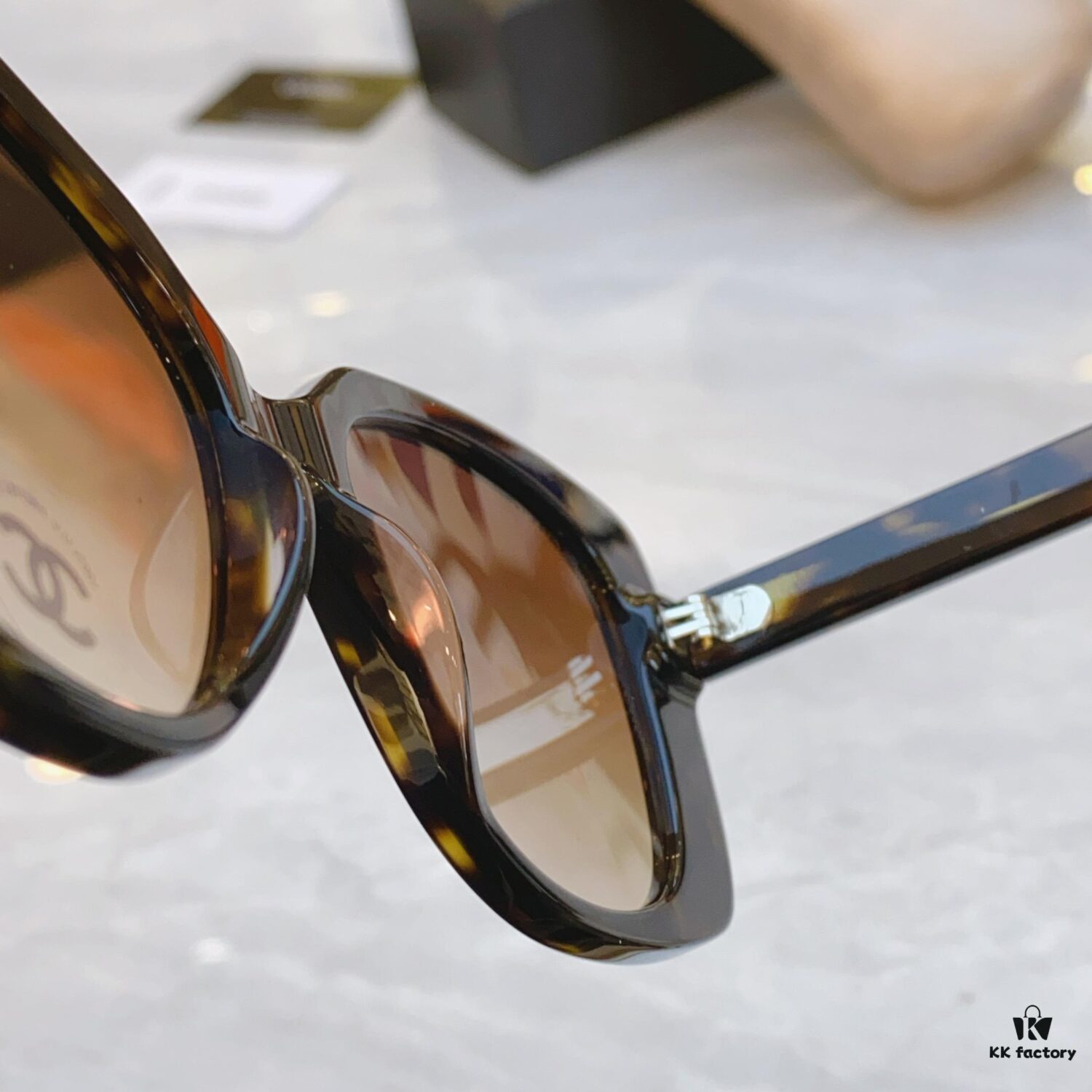 CHANE* Chanel New Model Sunglasses 🕶️🕶️, MODEL: CH5422B, SIZE: 53□17-145