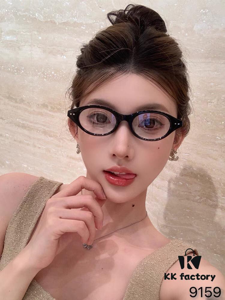 6931f7b93a89a121ed549137 Chane Korean Retro Round Frame Eyeglasses - Japanese Style Vintage Optical Glasses, Minimalist Clear Lens Frames for Slimming Face Look