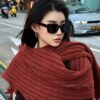 6931f7c03a89a121ed549192 CHANEL 2025 New Arrival Trendy Fashion Square Sunglasses for Women, High-Definition Thick Polarized UV Protection Sunglasses, Comfortable Wear, Influencer Favorite Style 🕶️