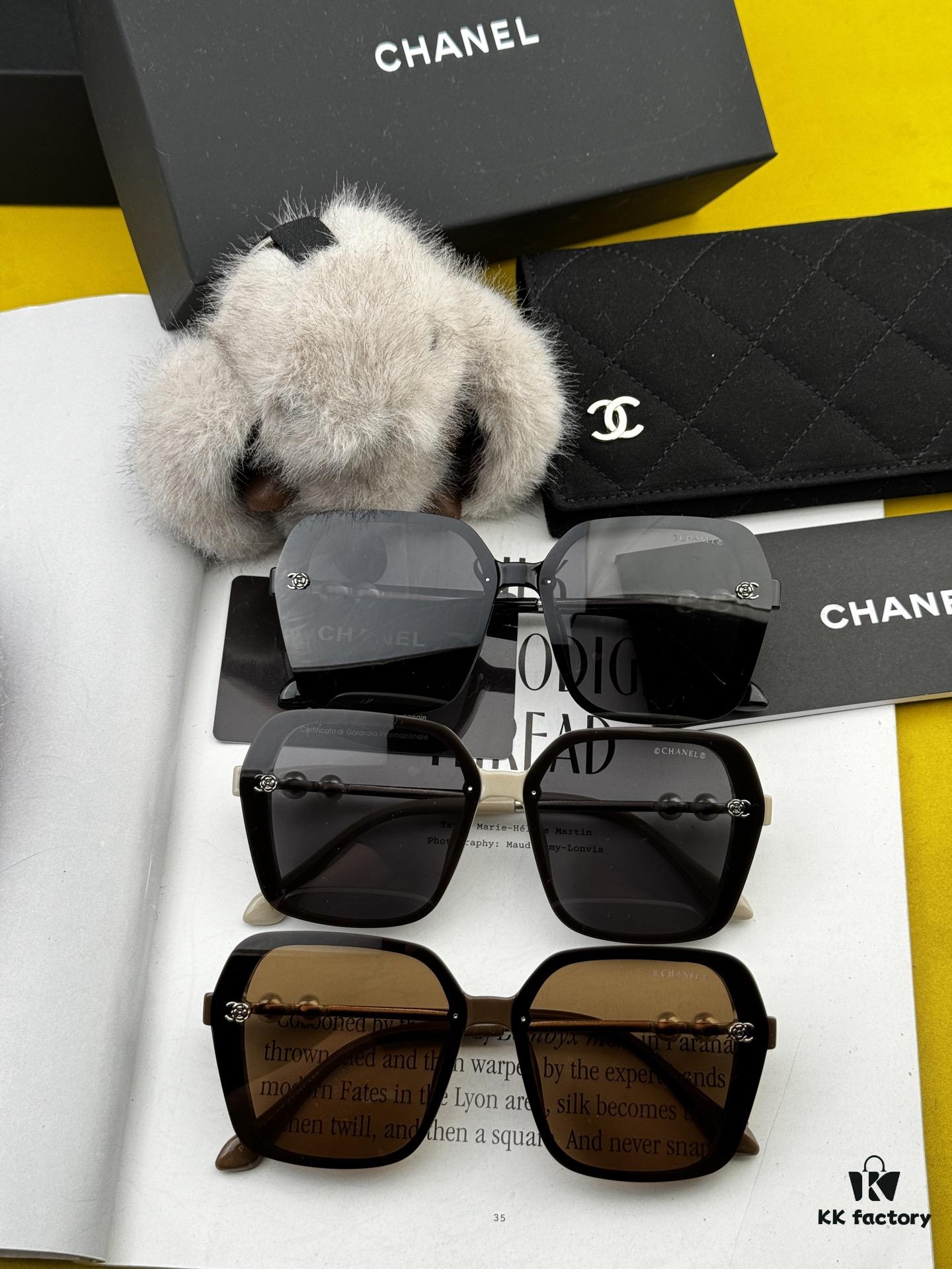 6931f7c23a89a121ed5491b4 CHANEL 2025 Official Pre-Spring New Arrival, Celebrity-Favorite Large-Frame Pearl Polarized Sunglasses