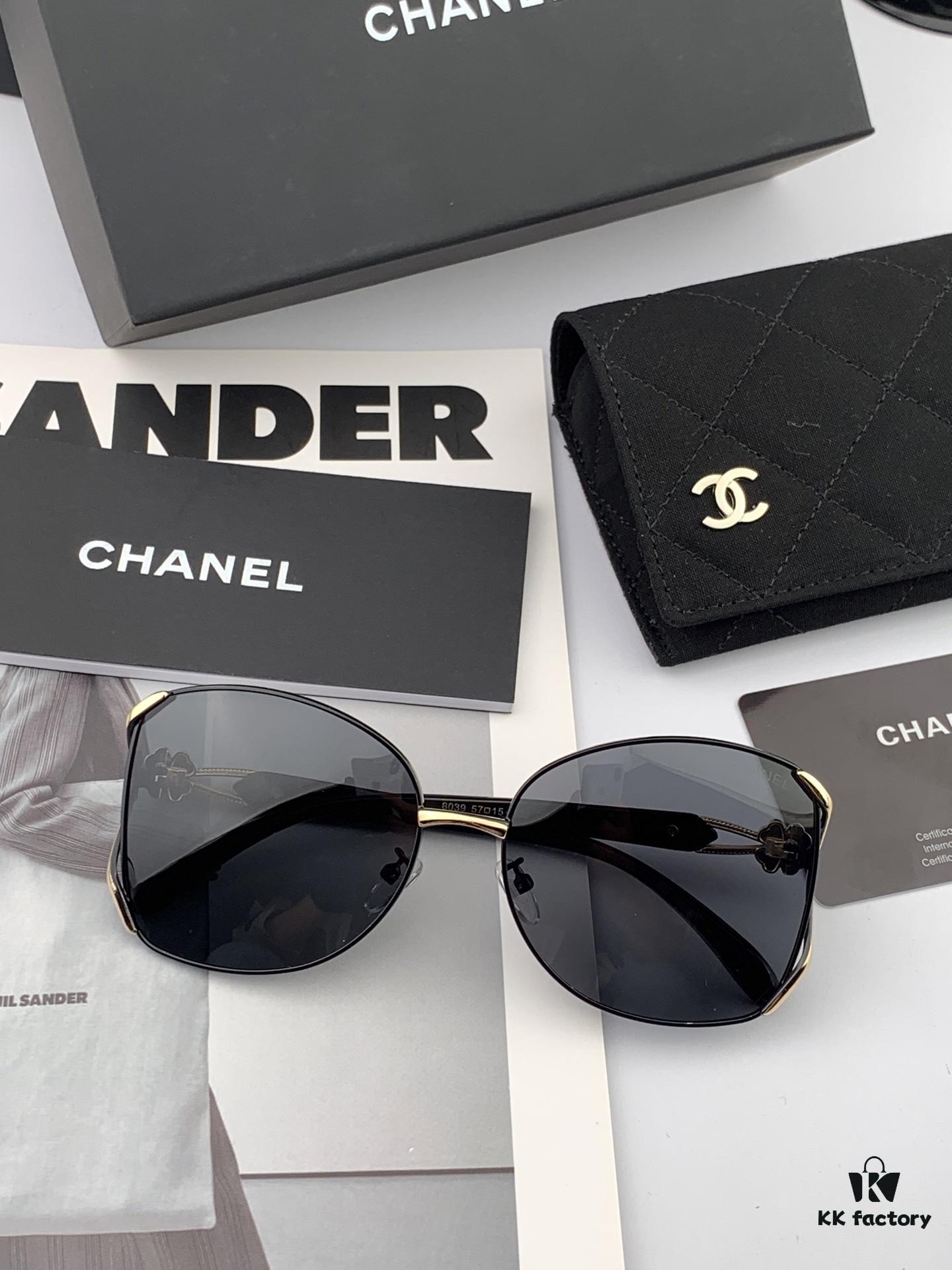 6931f7c23a89a121ed5491b9 CHANEL 2025 New Camellia Fashion Best-Selling Round Frame Sunglasses Comfortable Wearable Influencer Trendy Shades Model: CH9803