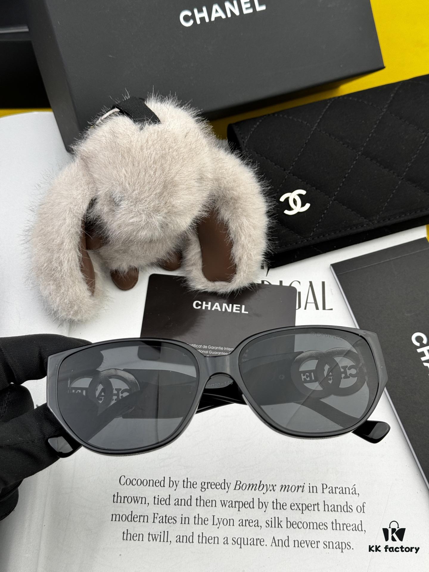 6931f7c53a89a121ed5491de Chanel Oversized Square Sunglasses, Classic Frame Design, Universal Fit, Polarized UV-Protective Lenses, Model: CH4620