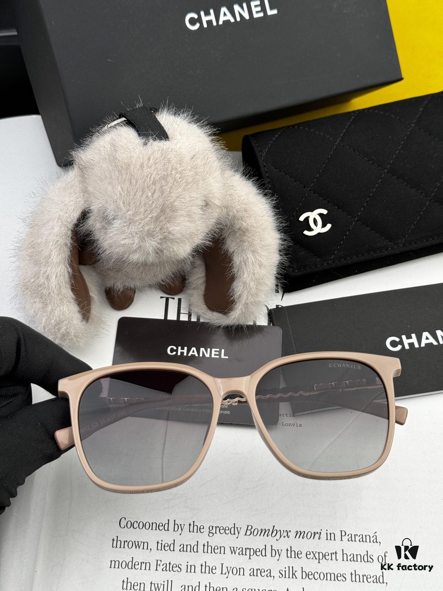 6931f7cd3a89a121ed549259 New CHANEL Square Sunglasses with Pearl Accents and Metallic Bridge
