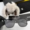 6931f7cd3a89a121ed54925a New CHANEL Square Sunglasses with Pearl Accents and Metallic Bridge