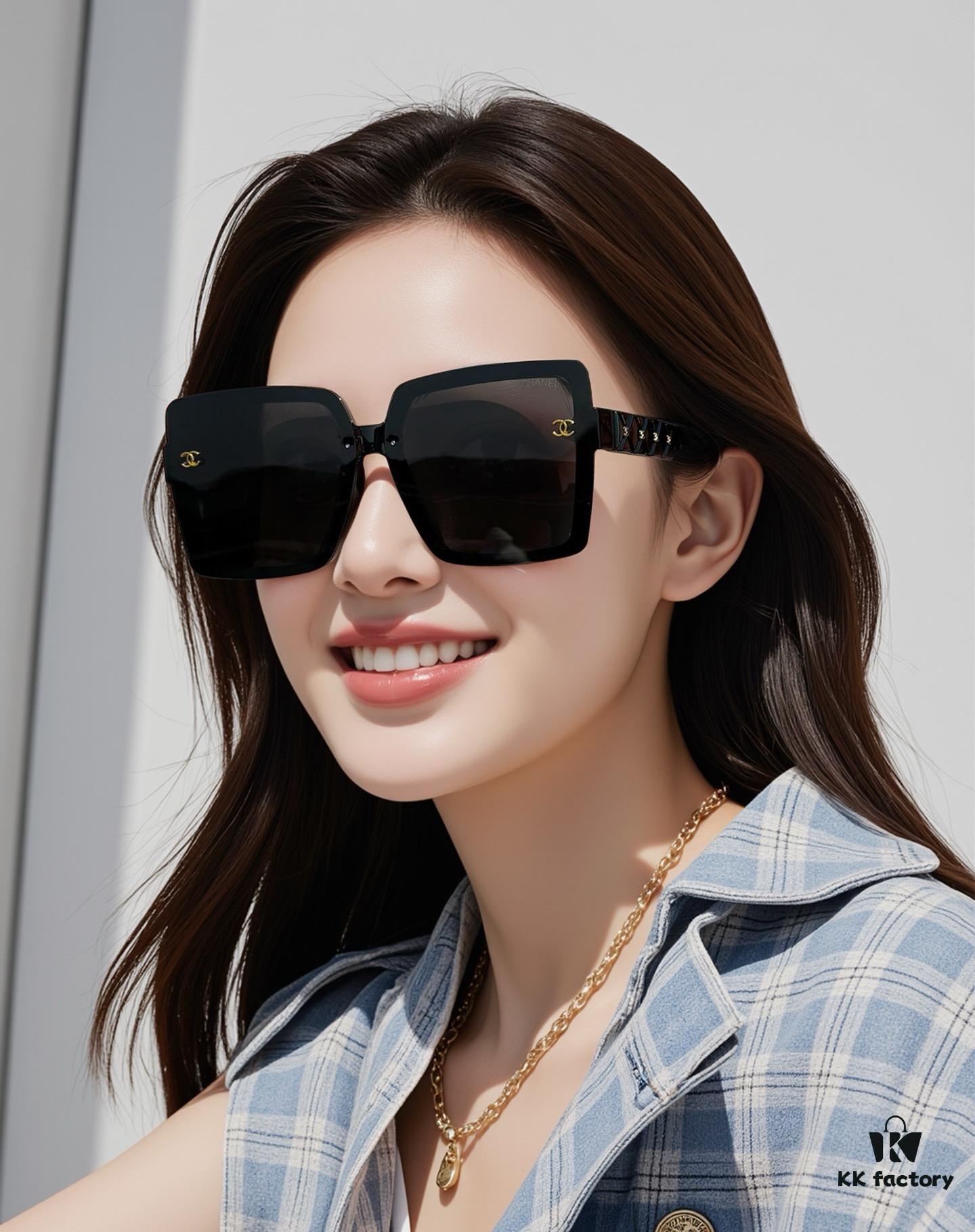 6931f7ce3a89a121ed549260 CHANEL 2025 New Arrival Trendy Fashion Square Sunglasses for Women, High-Definition Thick Polarized UV Protection Sunglasses, Comfortable Wear, Influencer Favorite Style 🕶️