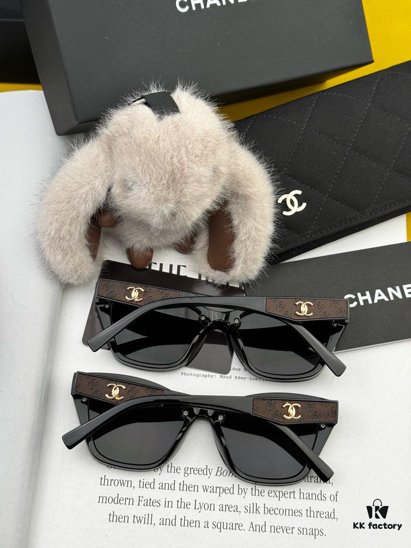 6931f7d03a89a121ed549282 Chanel Oversized Square Sunglasses Classic Square Frame Design, Flattering on All Face Shapes, Polarized UV-Protective Lenses, Ideal with Coats or Dresses