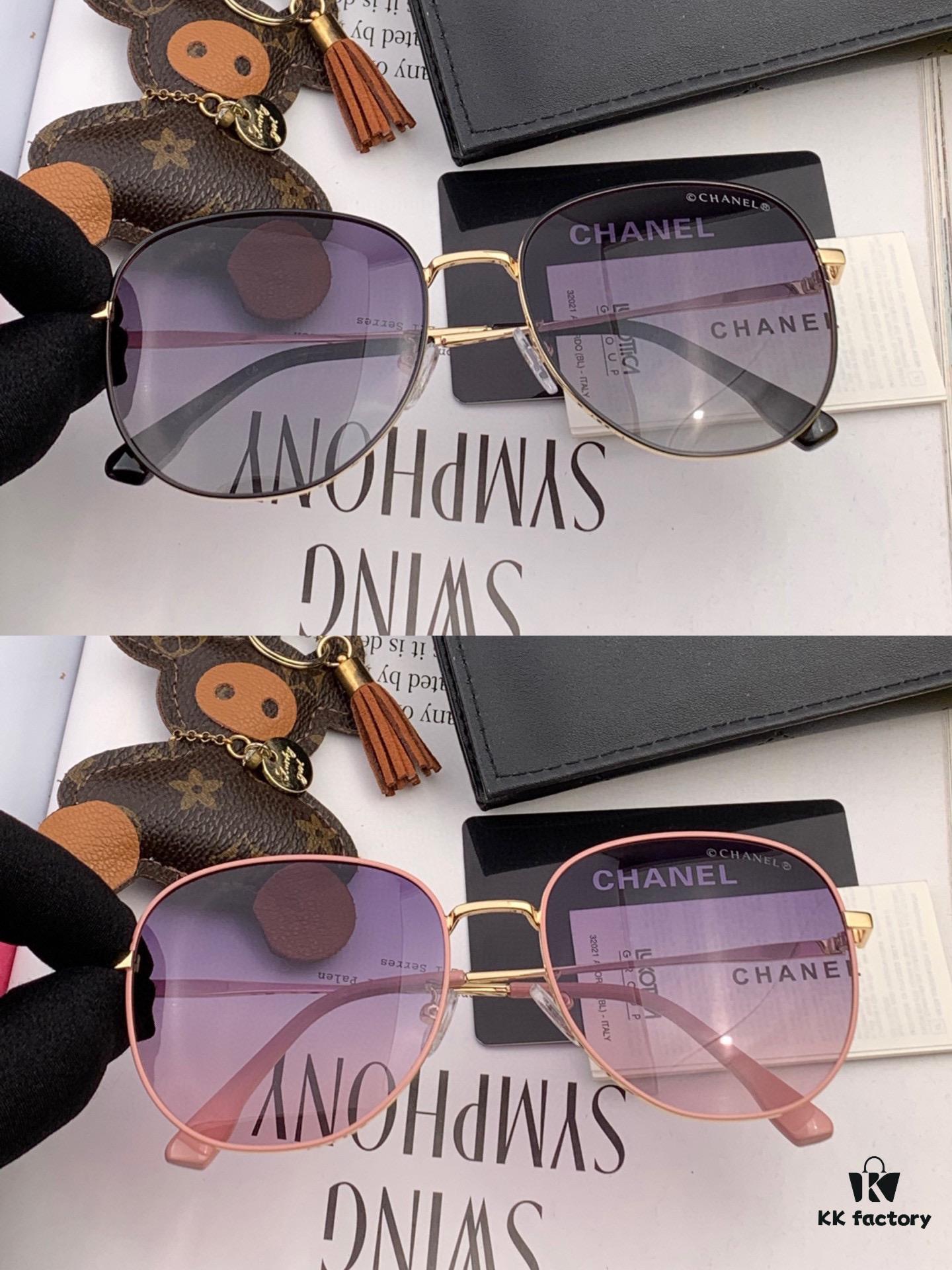 CHANEL Fashion Trendy Oversized Sunglasses Comfortable Fit Influencer Favorite Shades Model: CH9819
