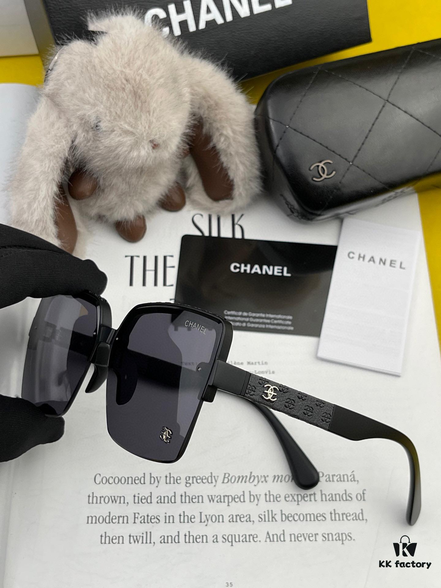 6931f7d33a89a121ed5492a5 CHANE Chanel Volcano Rain Fashion Frameless Sunglasses Lens Top Luxury High Quality Women's Driving Sunglasses Model: CH3301