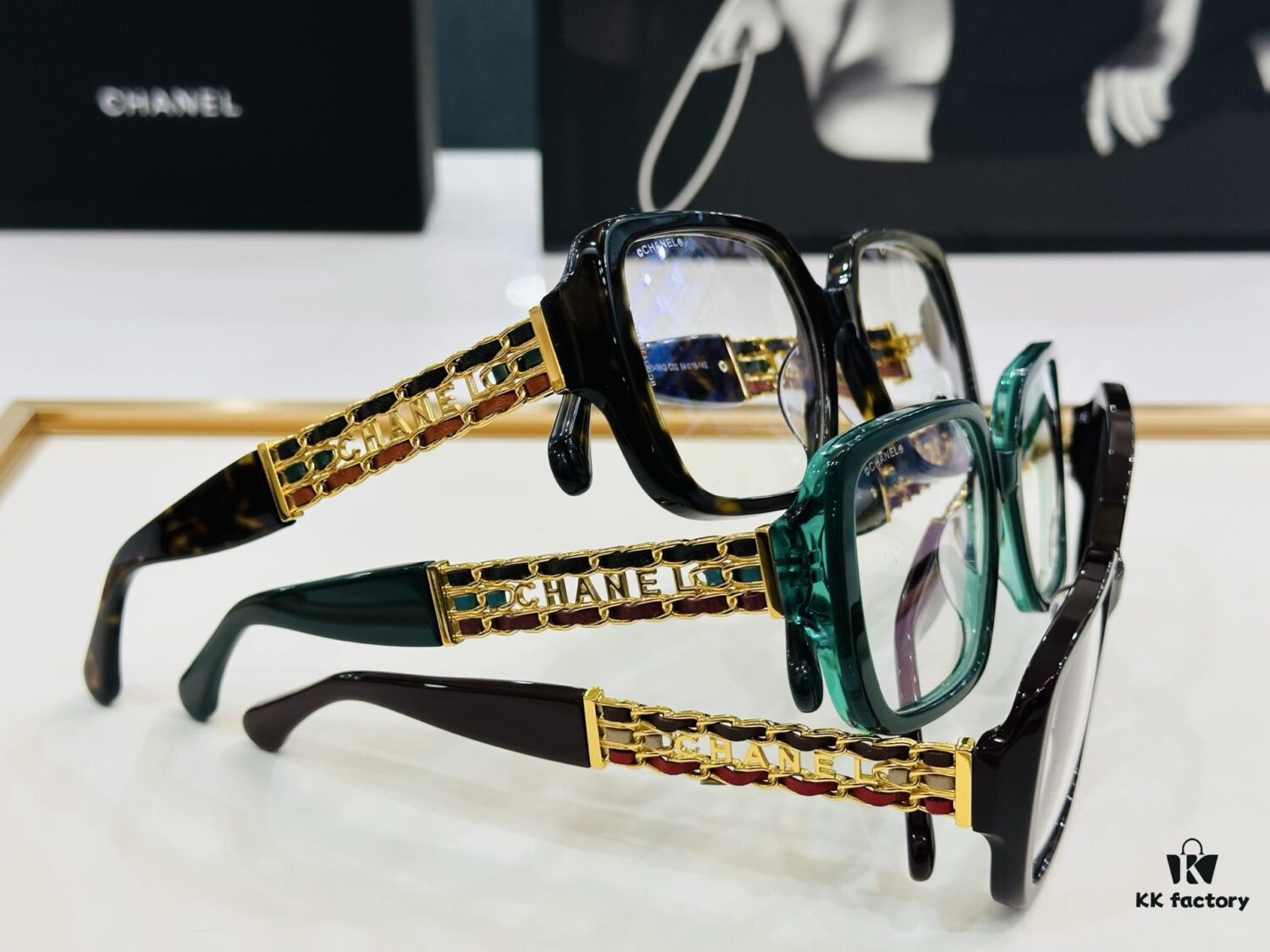 6931f7d93a89a121ed5492ff CHANEXIANGJIA Model: CH3486 High-Quality Sunglasses, Unique Design, Size 54-19-142, Suitable for All Face Shapes