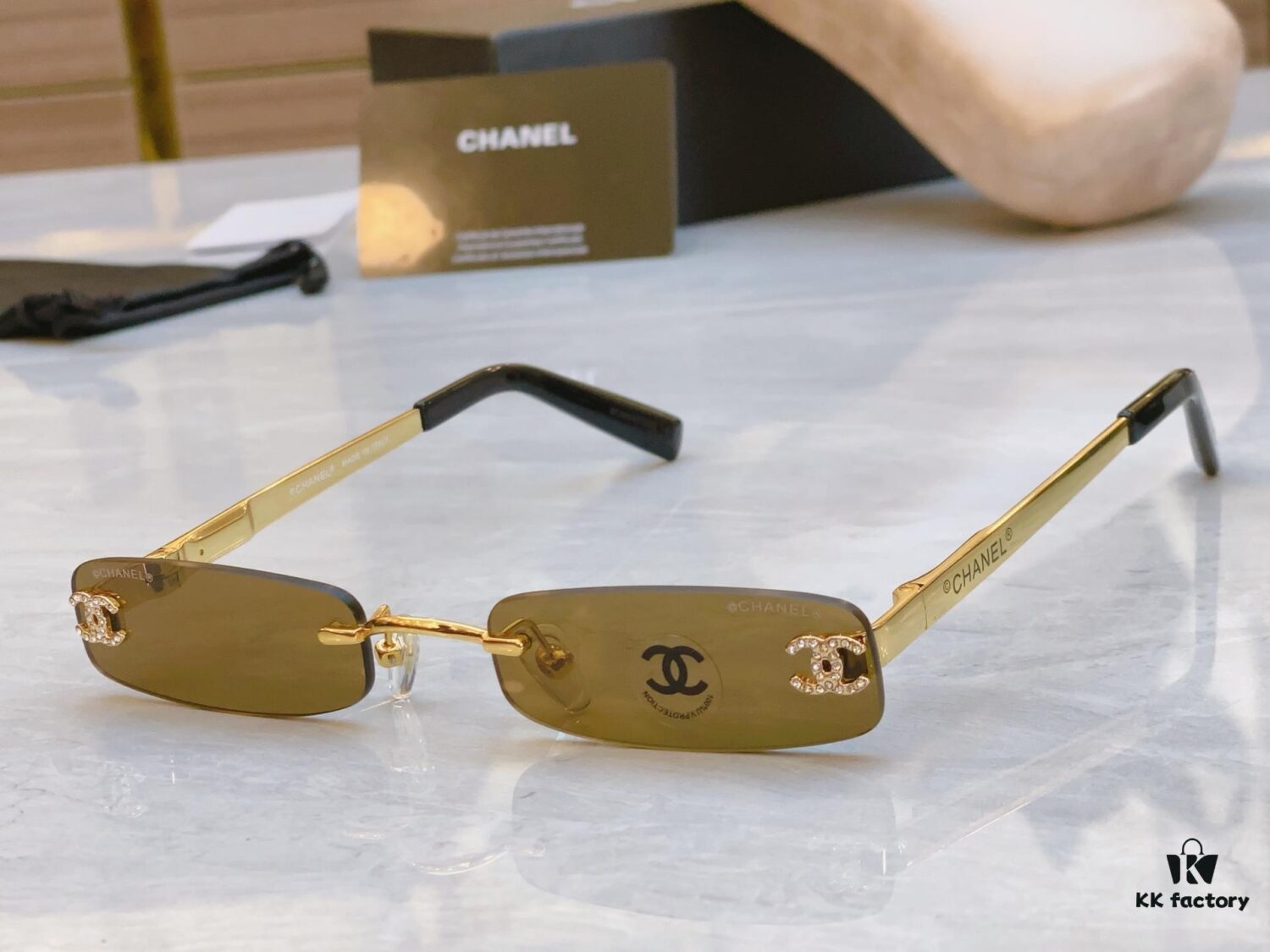 CHANE* Chanel New Model Sunglasses 🕶️🕶️, MODEL: CH4281, SIZE: 54-19-140