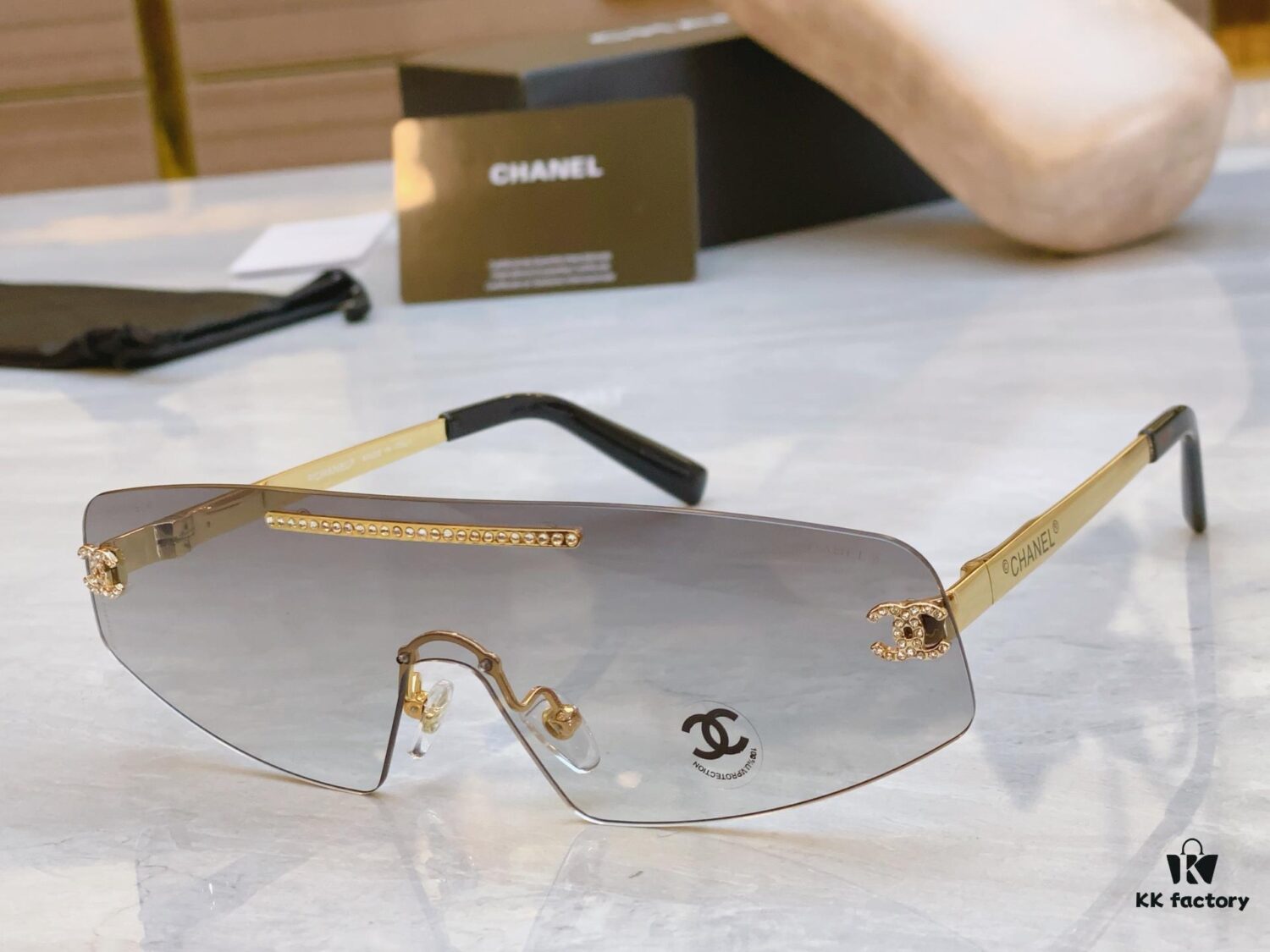 6931f7dc3a89a121ed549328 CHANEL New Model Sunglasses 🕶️🕶️, MODEL: CH4267, SIZE: 145-0-145
