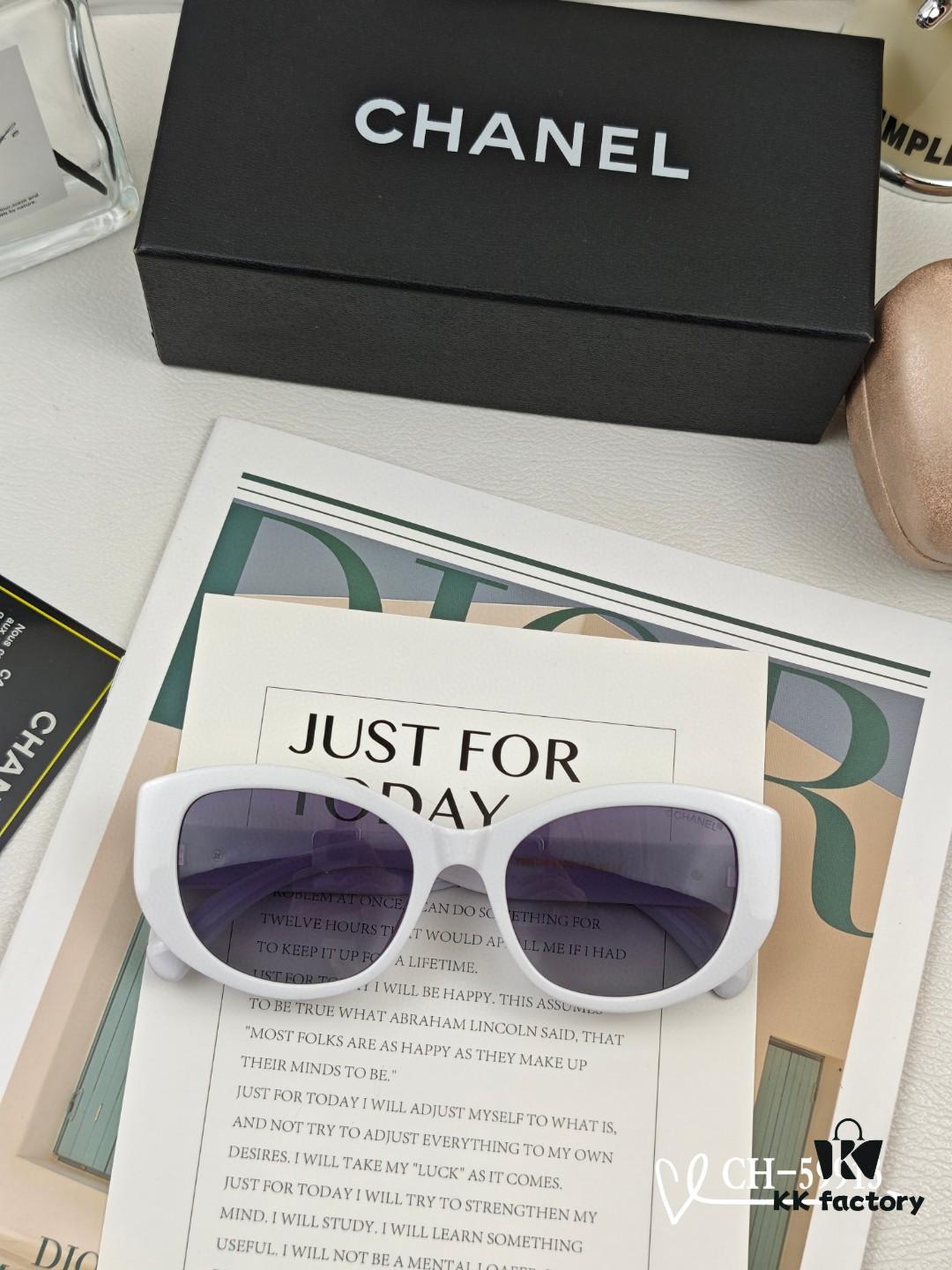 6931f7de3a89a121ed54934f CHANEL France - New Little Chanel Sunglasses with Polarized HD Lenses, TR Frame Lightweight and Comfortable, Size 63-17-140