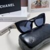 6931f7e43a89a121ed54939b Chanel Natural Light Pink Pearl-Set Frame Trendy Fashion Women's Luxury Square Sunglasses