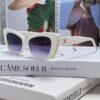 6931f7e43a89a121ed5493a0 Chanel Natural Light Pink Pearl Inlaid Frame Fashion Luxury Women's Square Sunglasses