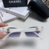 6931f7e43a89a121ed5493a4 Chanel Natural Light Pink Pearl Inlaid Frame Fashion Luxury Women's Square Sunglasses