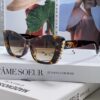 6931f7e53a89a121ed5493aa Chanel Natural Light Pink Pearl Inlaid Frame Fashion Luxury Women's Square Sunglasses
