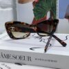 6931f7e53a89a121ed5493ac Chanel Natural Light Pink Pearl Inlaid Frame Fashion Luxury Women's Square Sunglasses