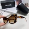 6931f7e53a89a121ed5493af Chanel Natural Light Pink Pearl Inlaid Frame Fashion Luxury Women's Square Sunglasses