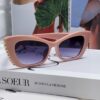6931f7e53a89a121ed5493b5 Chanel Natural Light Pink Pearl-Embellished Frame Trendy Fashion Women's Luxury Square Sunglasses