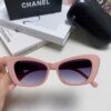 6931f7e63a89a121ed5493b7 Chanel Natural Light Pink Pearl-Embellished Frame Trendy Fashion Women's Luxury Square Sunglasses