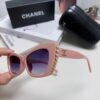 6931f7e63a89a121ed5493b9 Chanel Natural Light Pink Pearl-Embellished Frame Trendy Fashion Women's Luxury Square Sunglasses