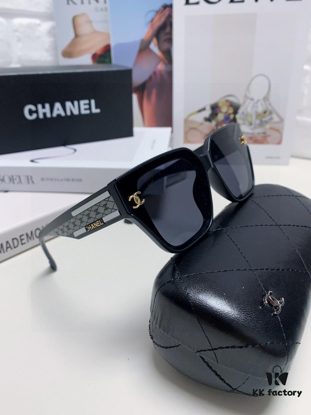6931f7e63a89a121ed5493c4 CHANEL 2025 Small Fragrance Style HD Anti-Ultraviolet Sunglasses for Women, Fashionable Oversized Korean-style Sun Glasses, Celebrity-Inspired Eyewear