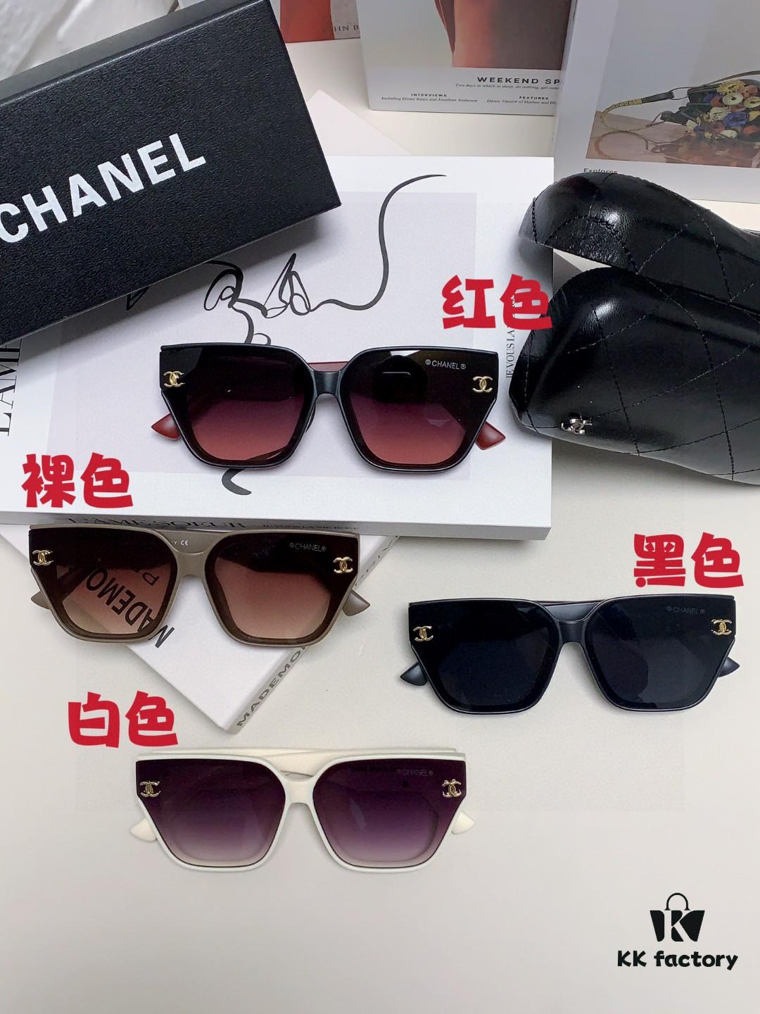 6931f7e73a89a121ed5493c6 CHANEL 2025 Small Fragrance Style HD Anti-Ultraviolet Sunglasses for Women, Fashionable Oversized Korean-style Sun Glasses, Celebrity-Inspired Eyewear