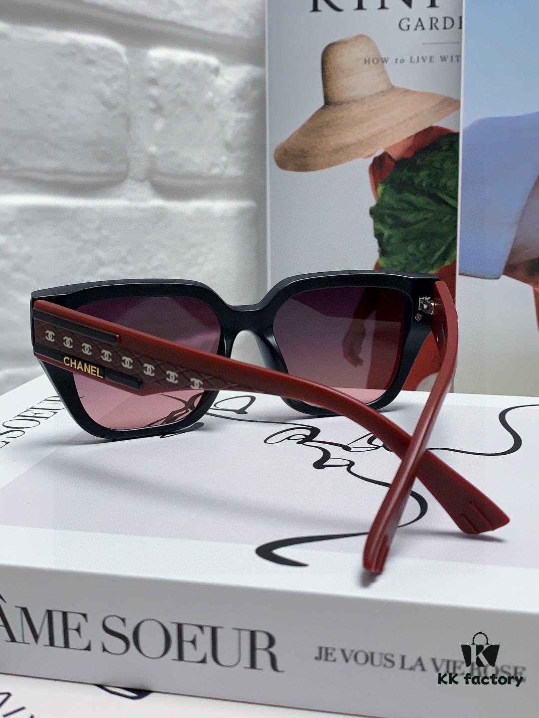 6931f7e93a89a121ed5493e4 CHANEL 2025 Little Chanel Style High-Definition UV-Protective Sunglasses, Fashionable Women's Oversized Sunglasses, Celebrity-Inspired Korean Style