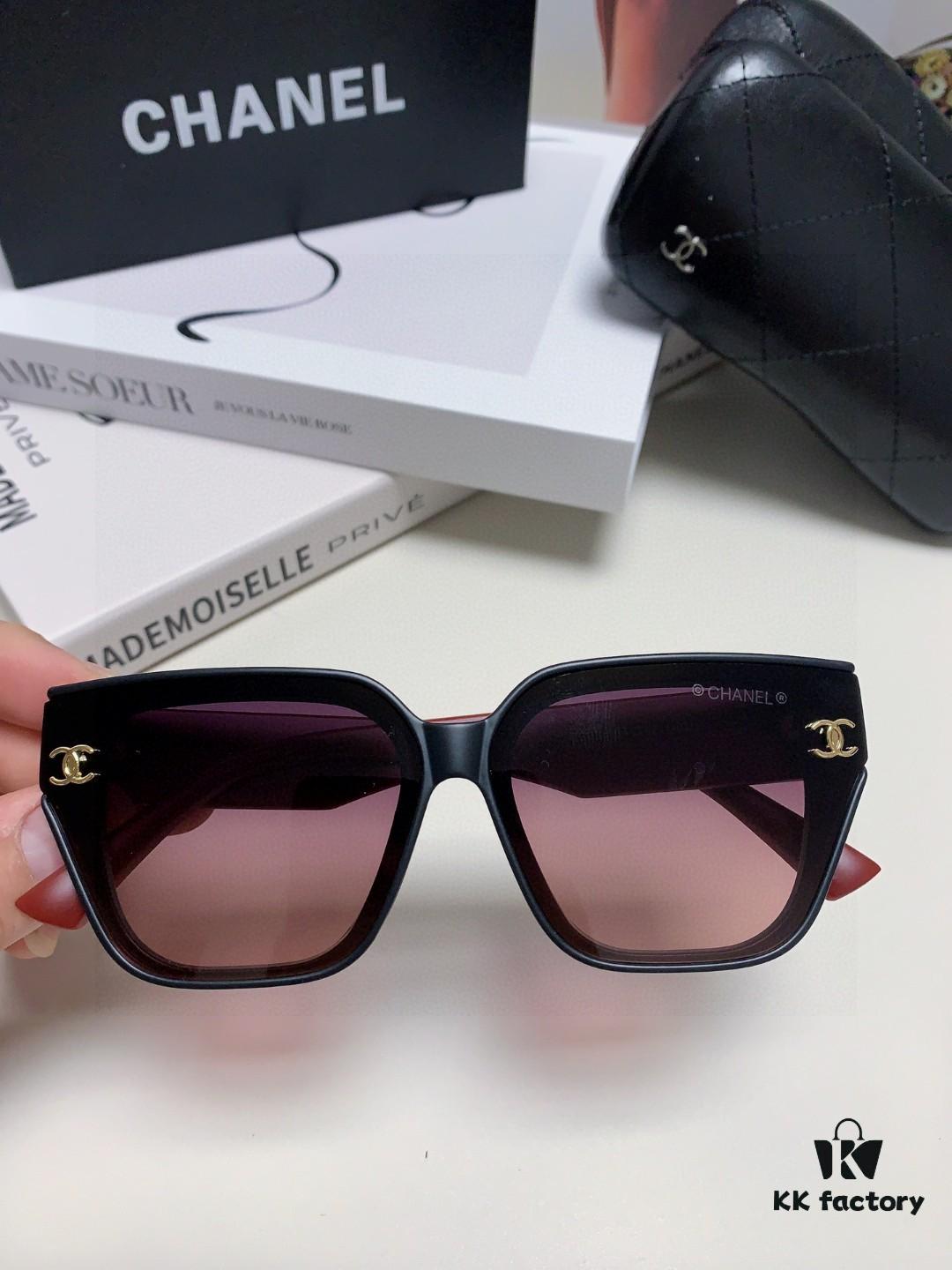 6931f7e93a89a121ed5493e5 CHANEL 2025 Little Chanel Style High-Definition UV-Protective Sunglasses, Fashionable Women's Oversized Sunglasses, Celebrity-Inspired Korean Style