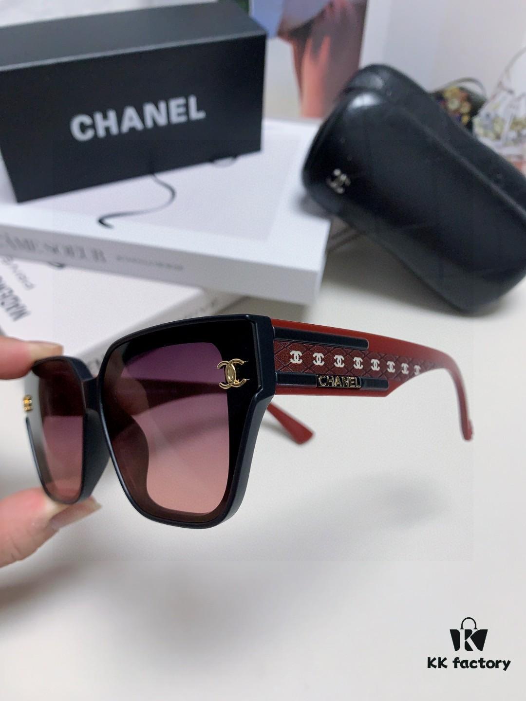 6931f7e93a89a121ed5493e7 CHANEL 2025 Little Chanel Style High-Definition UV-Protective Sunglasses, Fashionable Women's Oversized Sunglasses, Celebrity-Inspired Korean Style